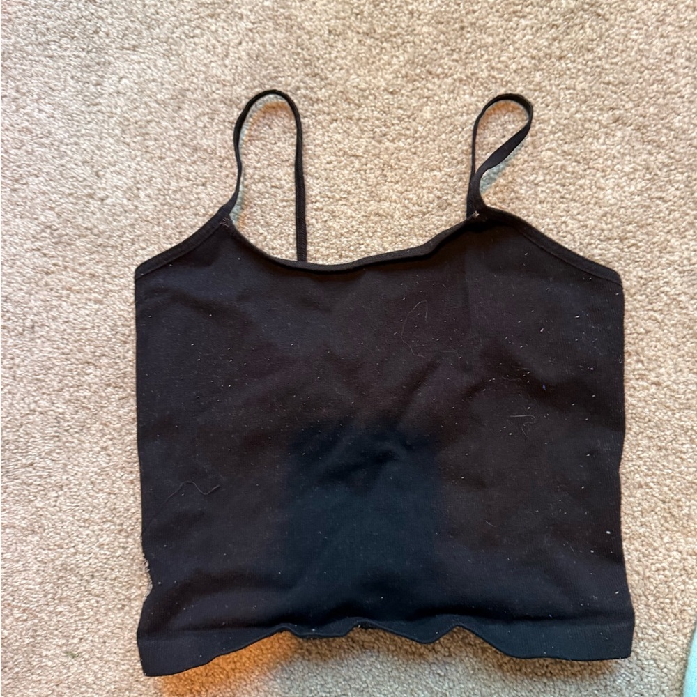 Free People Black Women's Bra Top